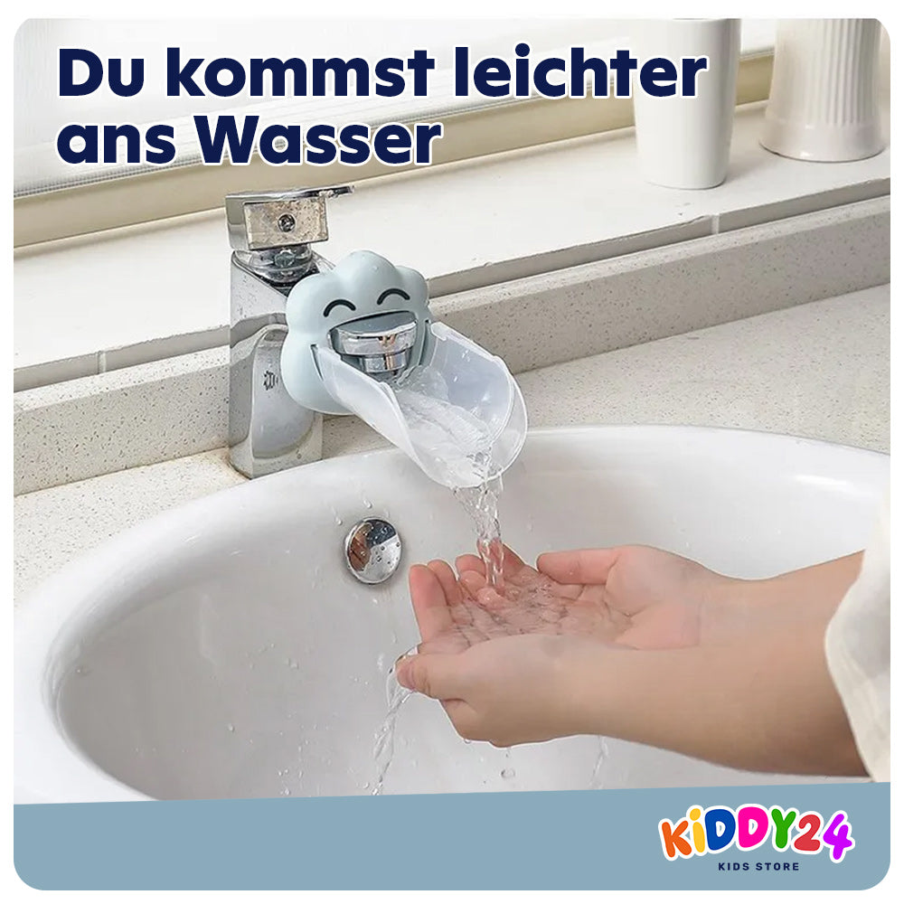 Wasserhahn-Aufsatz für Kinder – Clevere Hilfe für kleine Hände
