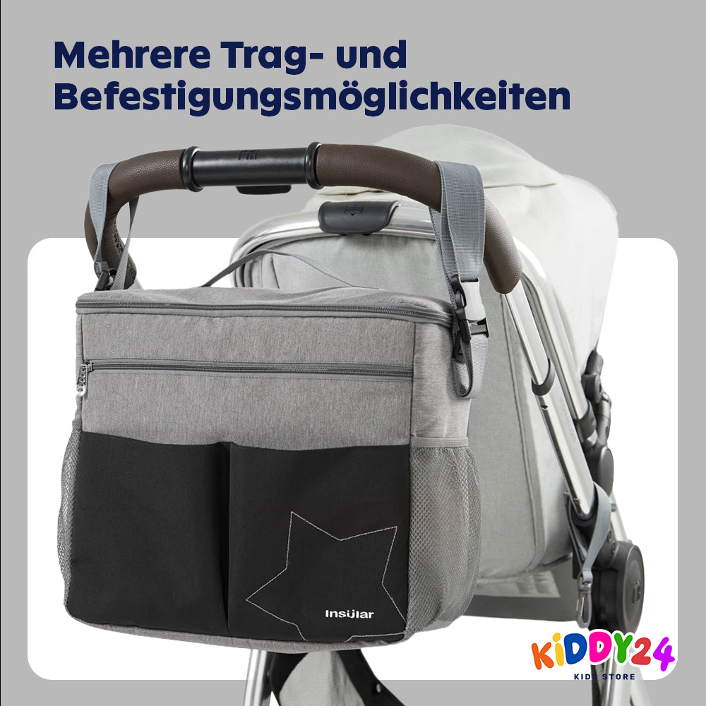 Große Baby-Wickeltasche – Komfort & Ordnung für jede Mama