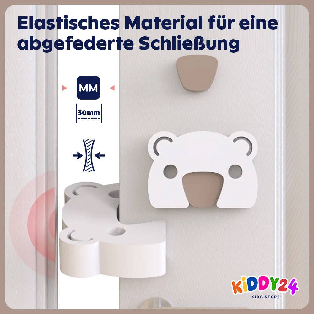 Kindersicherer Türstopper mit Bärendesign – Für alle Türarten geeignet