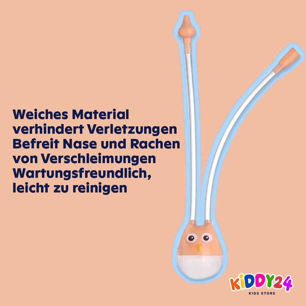 Baby-Nasensauger mit Mundstück & Rücklaufschutz – Hygienisch & effektiv