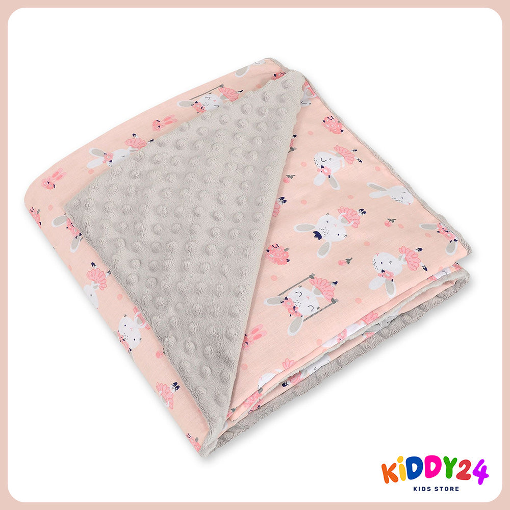 Ballerinen Rosa/Grey Wendedecke für Kindersitz – Weich, warm und praktisch