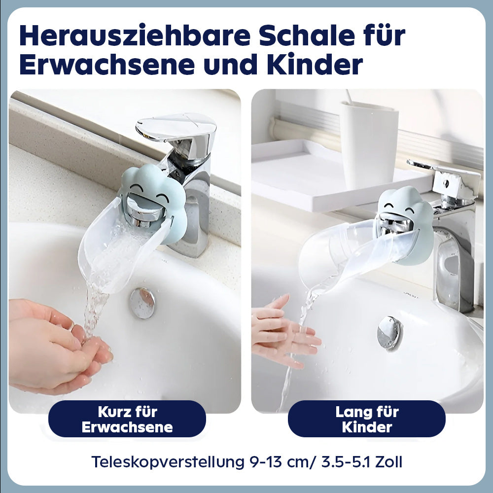 Wasserhahn-Aufsatz für Kinder – Clevere Hilfe für kleine Hände
