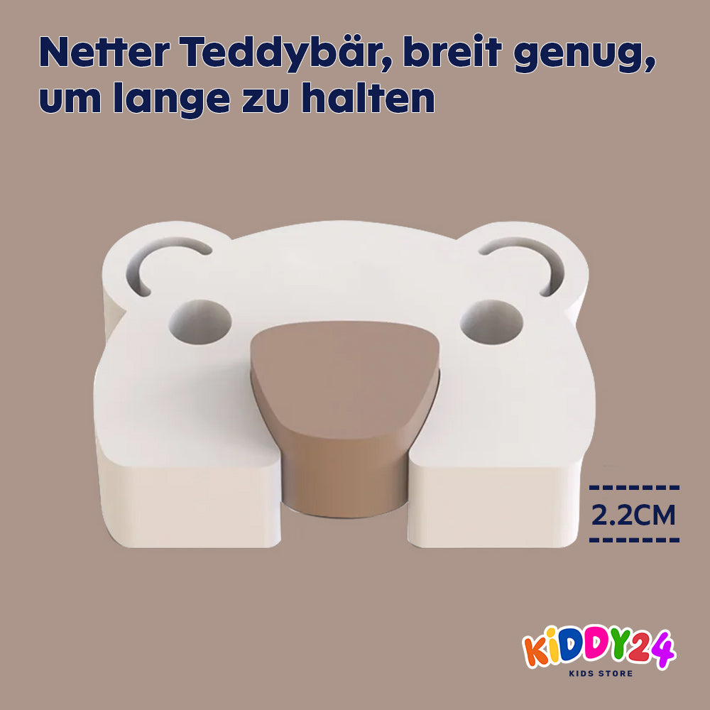Kindersicherer Türstopper mit Bärendesign – Für alle Türarten geeignet