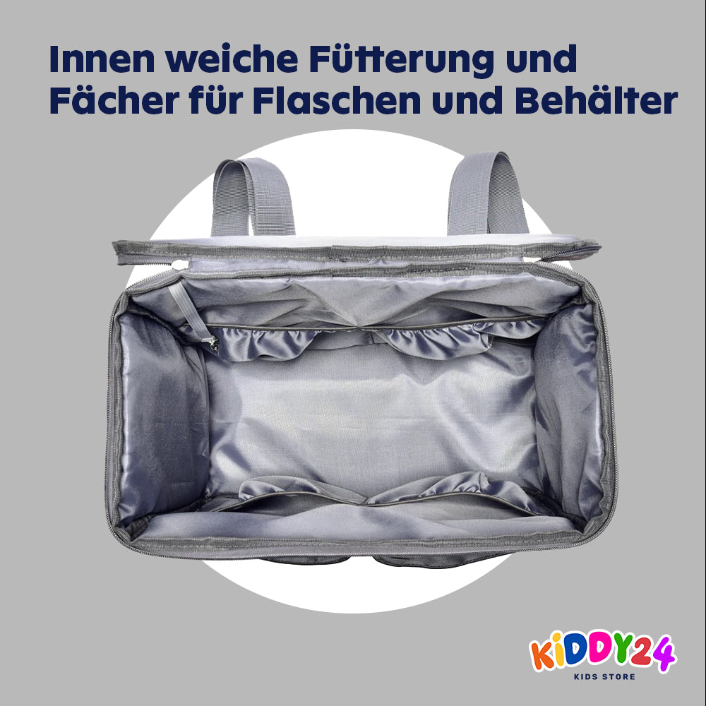 Große Baby-Wickeltasche – Komfort & Ordnung für jede Mama