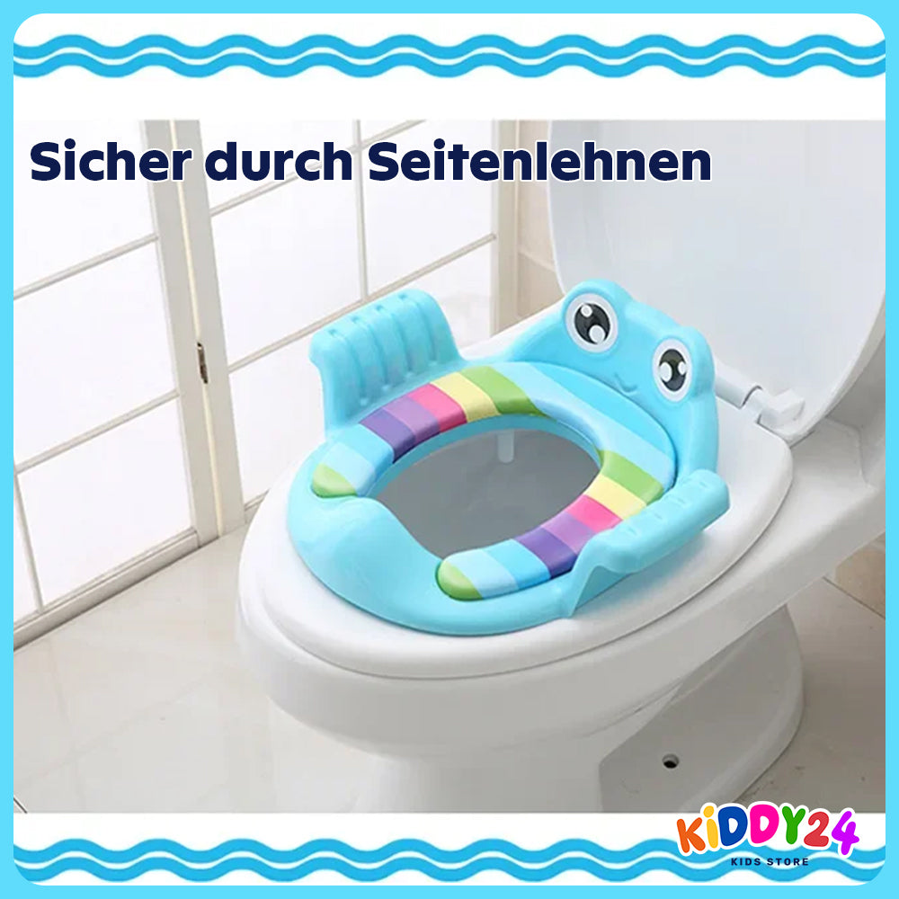 Fröhlich bunter WC-Sitz für Kinder – Sicher, bequem & mit Spaß am Töpfchen!