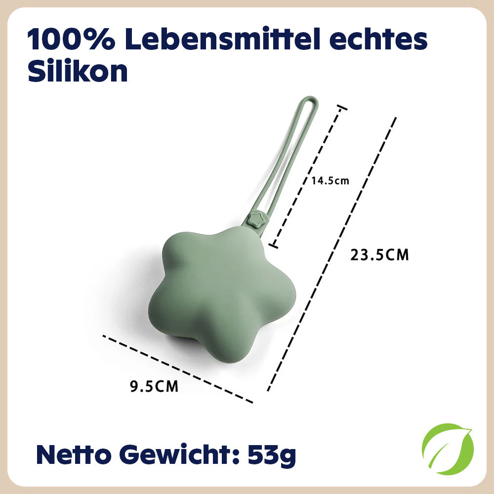 Silikon-Schnullerbox für dein Baby – sauber & griffbereit unterwegs