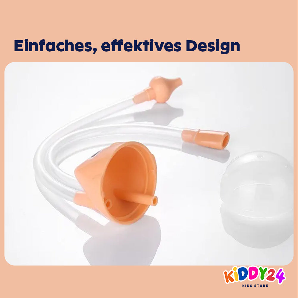 Baby-Nasensauger mit Mundstück & Rücklaufschutz – Hygienisch & effektiv