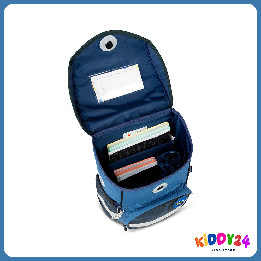 Ergonomisches Schulranzen-Set für Jungen – Compact Wave Storm