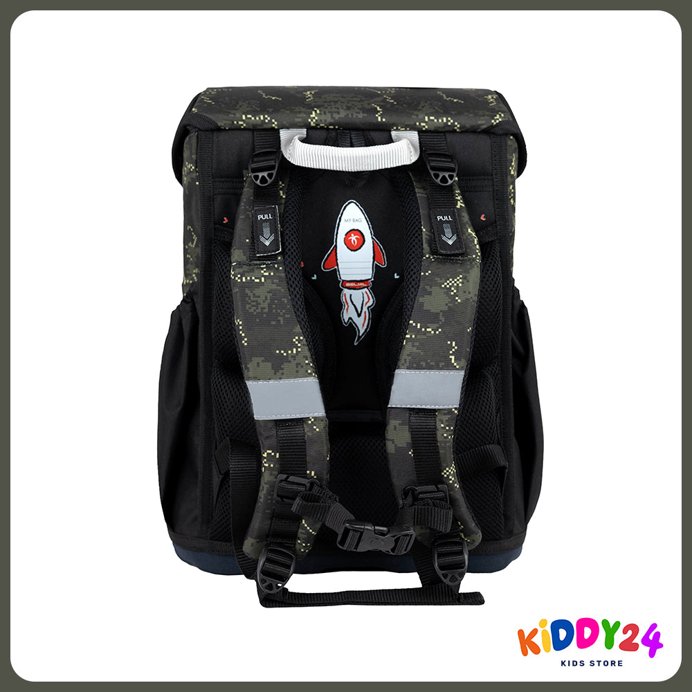 Ergonomisches Schulranzen-Set für Jungen – Maxi Night Hunter (5-teilig)