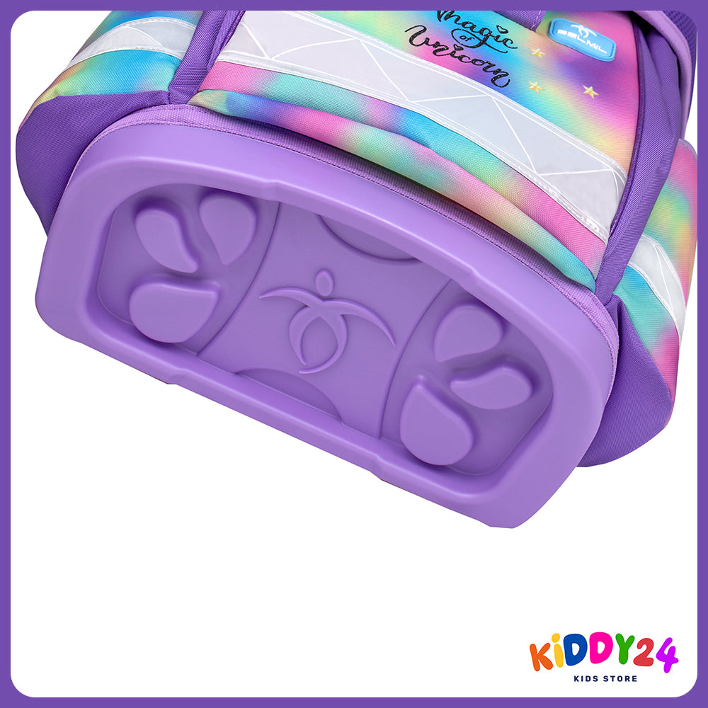 Ergonomisches Schulranzen-Set für Mädchen – Classy Rainbow Color (4-teilig)