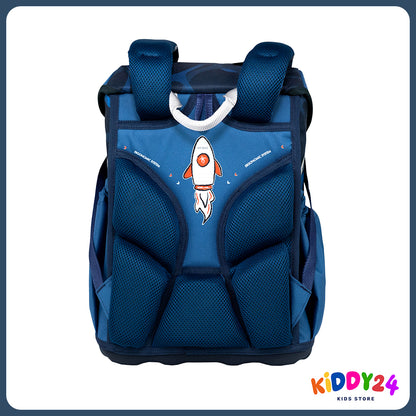 Ergonomisches Schulranzen-Set für Jungen – Maxi Wave Storm (5-teilig)