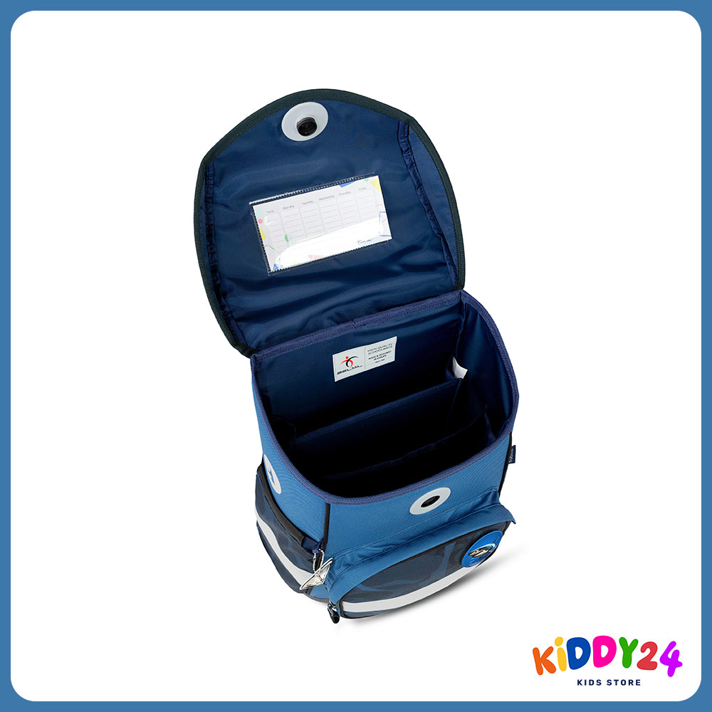 Ergonomisches Schulranzen-Set für Jungen – Compact Wave Storm