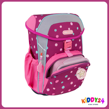 Ergonomisches Schulranzen-Set für Mädchen – Maxi Starry Bubbles (5-teilig)