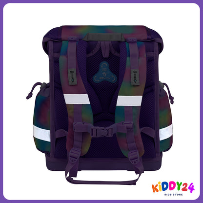 Ergonomisches Schulranzen-Set für Mädchen – Classy Rainbow Color (4-teilig)