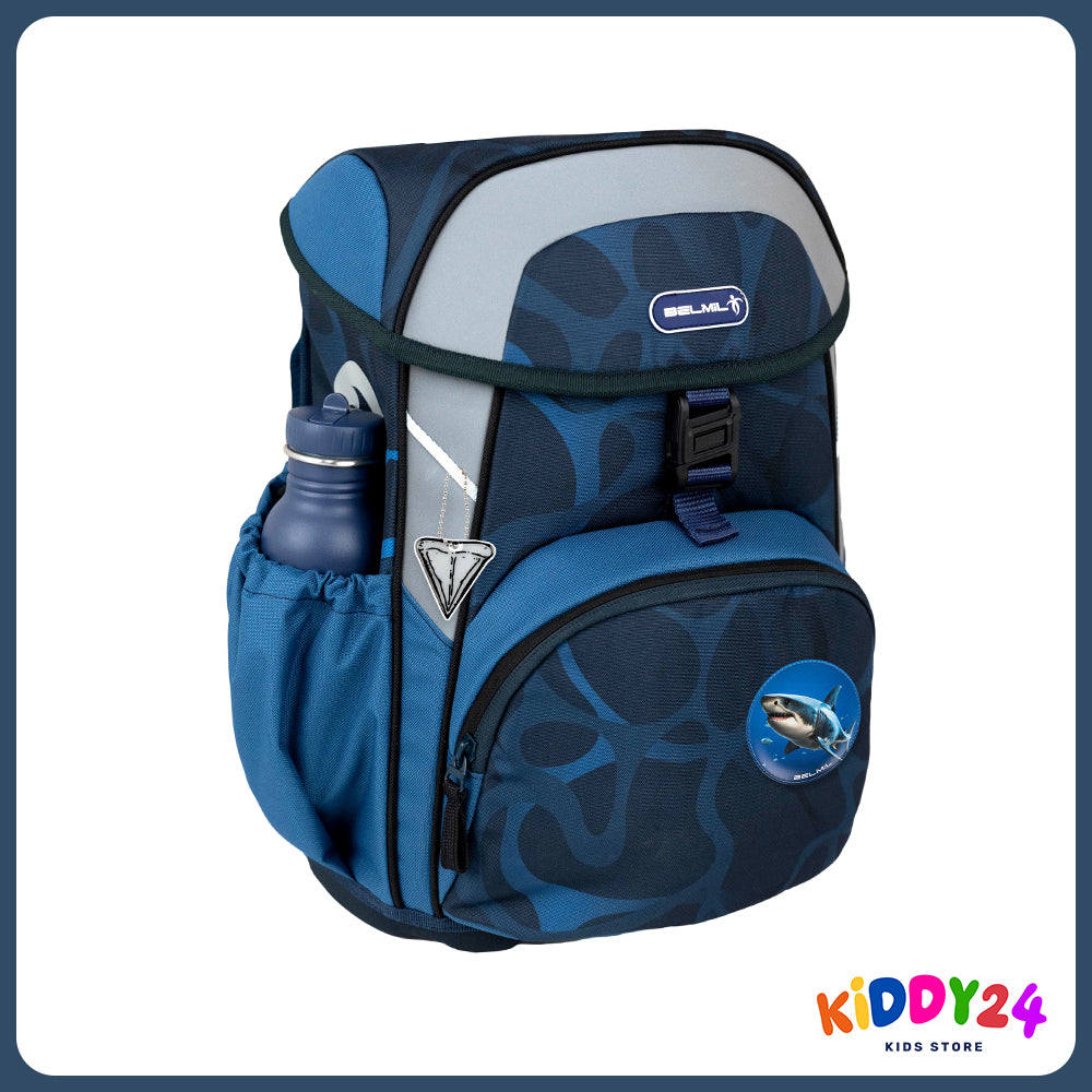 Ergonomisches Schulranzen-Set für Jungen – Maxi Wave Storm (5-teilig)