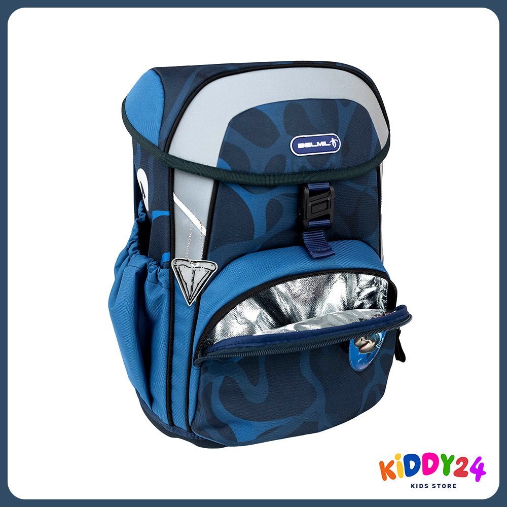 Ergonomisches Schulranzen-Set für Jungen – Maxi Wave Storm (5-teilig)