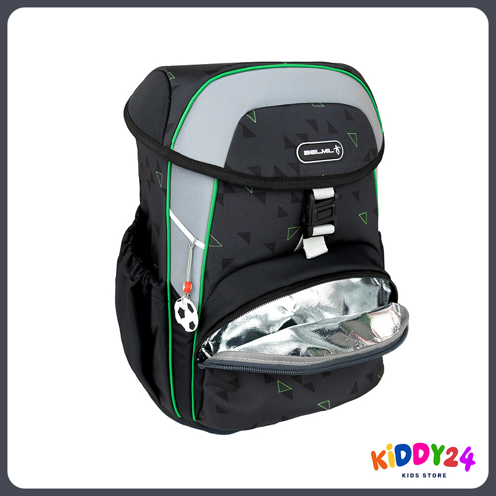 Ergonomisches Schulranzen-Set für Jungen – Maxi Striker X (5-teilig)