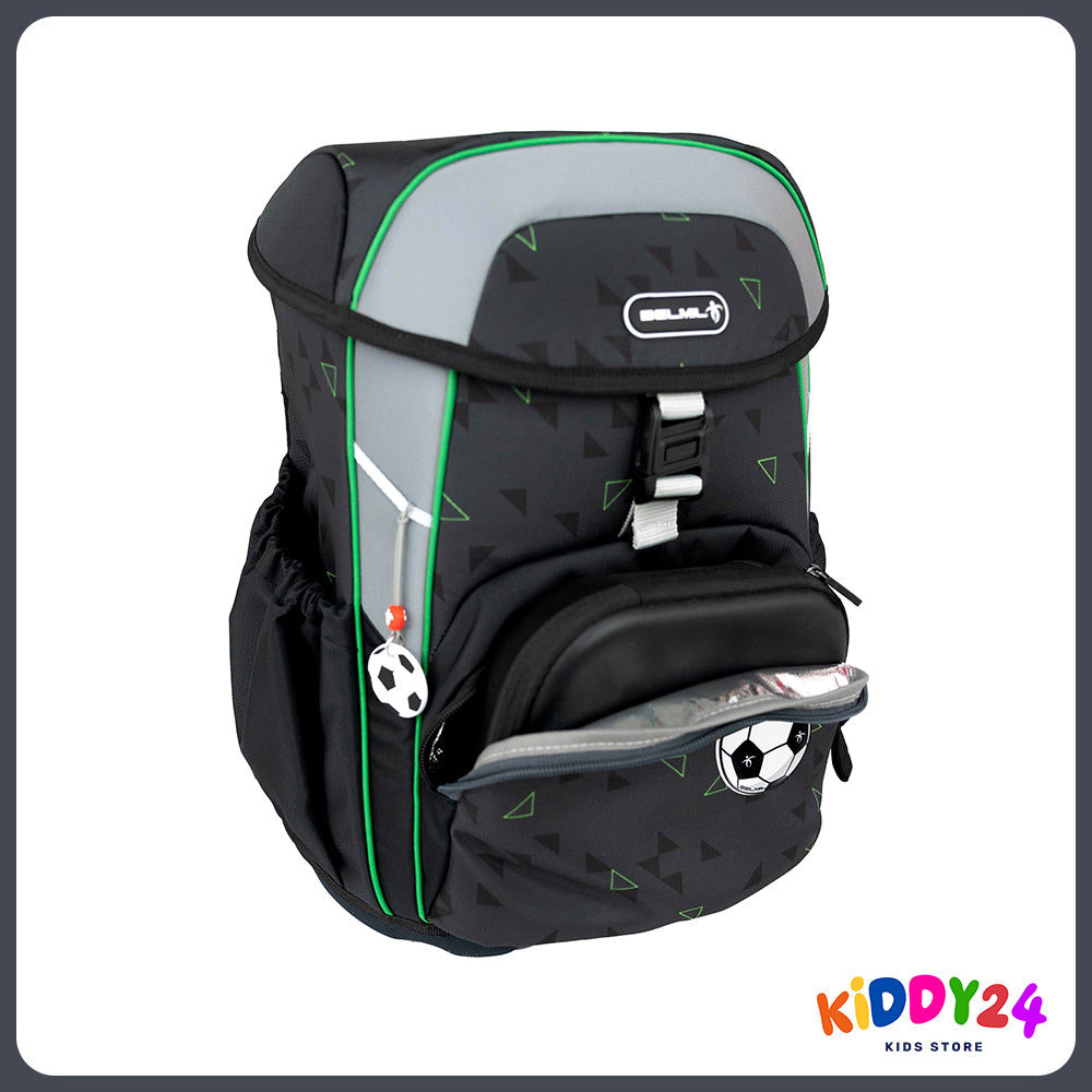 Ergonomisches Schulranzen-Set für Jungen – Maxi Striker X (5-teilig)