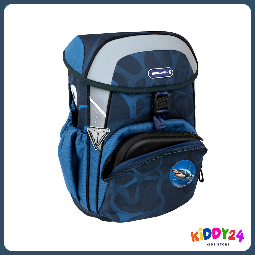 Ergonomisches Schulranzen-Set für Jungen – Maxi Wave Storm (5-teilig)