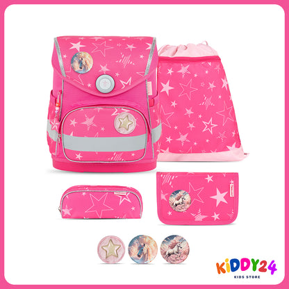 Ergonomisches Schulranzen-Set für Mädchen – Starry Magic