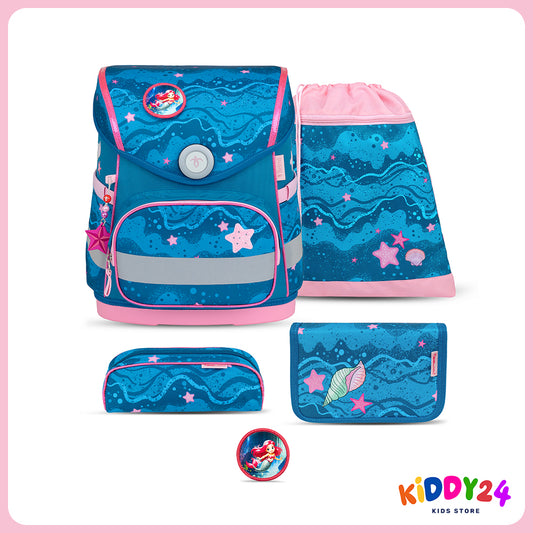 Ergonomisches Schulranzen-Set für Mädchen im Mermaid-Design