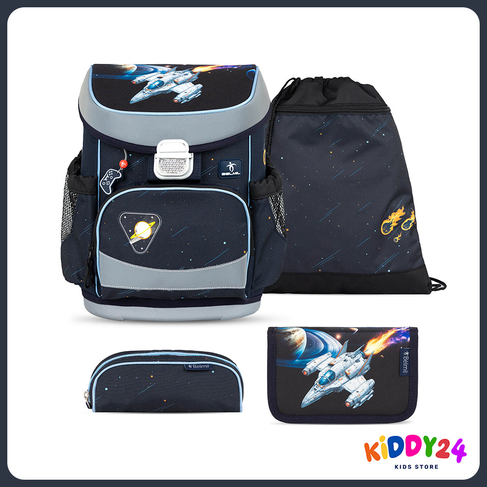 Ergonomisches Schulranzen-Set „Orion“ – Leicht, bequem & perfekt für Jungen