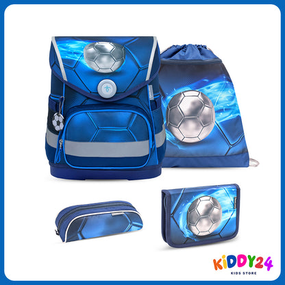 Ergonomisches Schulranzen-Set für Jungen – Football 4