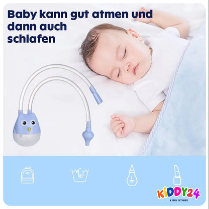 Baby-Nasensauger mit Mundstück & Rücklaufschutz – Hygienisch & effektiv