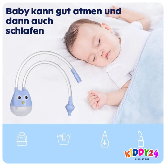Baby-Nasensauger mit Mundstück & Rücklaufschutz – Hygienisch & effektiv