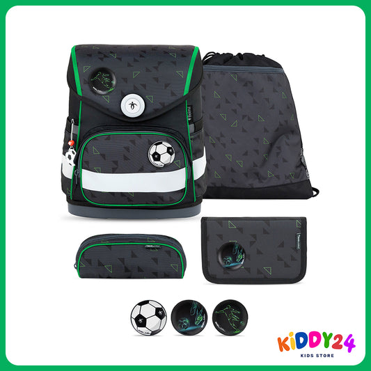 Ergonomisches 5-teiliges Schulranzen-Set für Jungen – Striker X