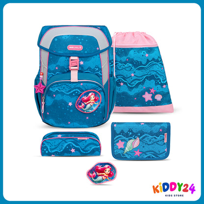 Ergonomisches Schulranzen-Set für Mädchen – Maxi Mermaid (5-teilig)
