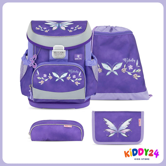 Ergonomisches Schulranzen-Set im „Starlight Wings“-Design – komfortables Set für Mädchen