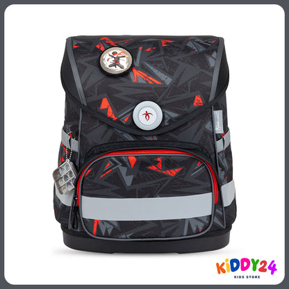 Ergonomisches 5-teiliges Schulranzen-Set für Jungen – Ninja Design