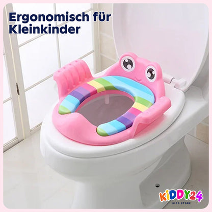 Fröhlich bunter WC-Sitz für Kinder – Sicher, bequem & mit Spaß am Töpfchen!