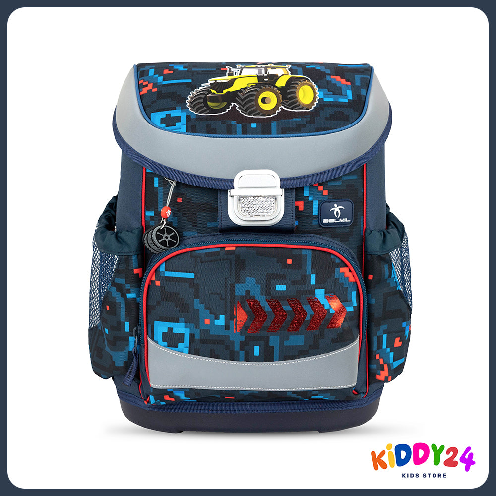 Ergonomisches Schulranzen-Set „PixelTrak“ – Leicht, bequem & perfekt für Jungen