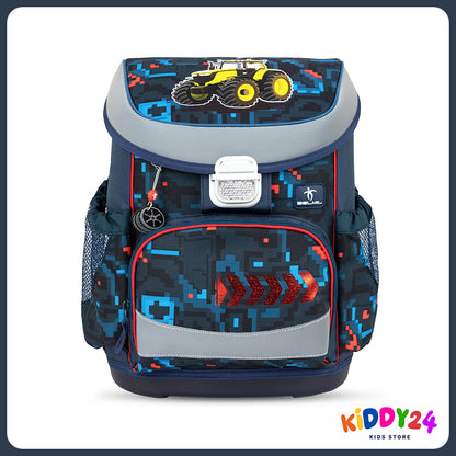 Ergonomisches Schulranzen-Set „PixelTrak“ – Leicht, bequem & perfekt für Jungen