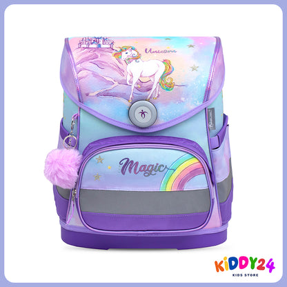 Ergonomisches Rainbow Unicorn Magic Schulset für kleine Prinzessinnen