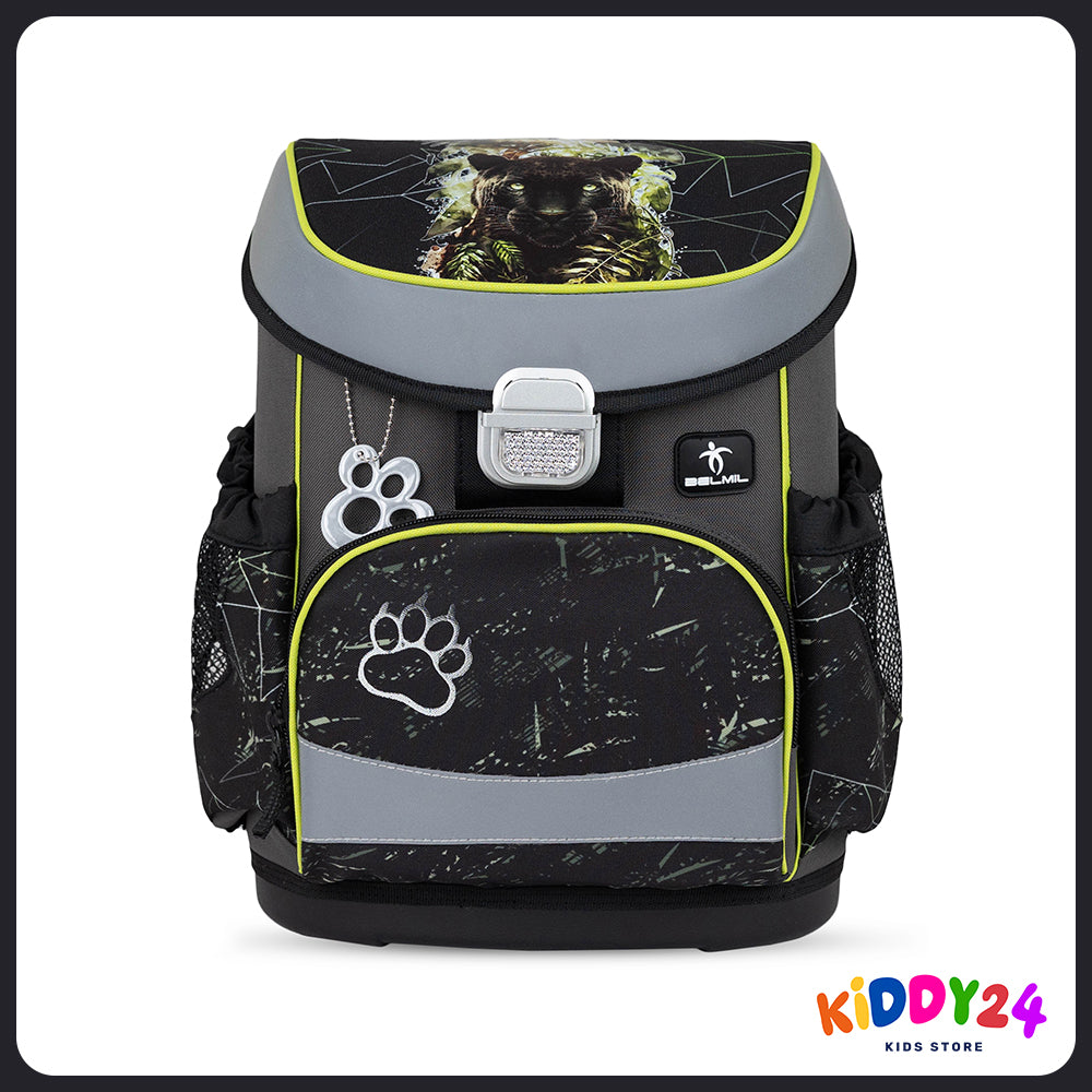 Ergonomisches Schulranzen-Set für Jungen – Black Panther, leicht & bequem