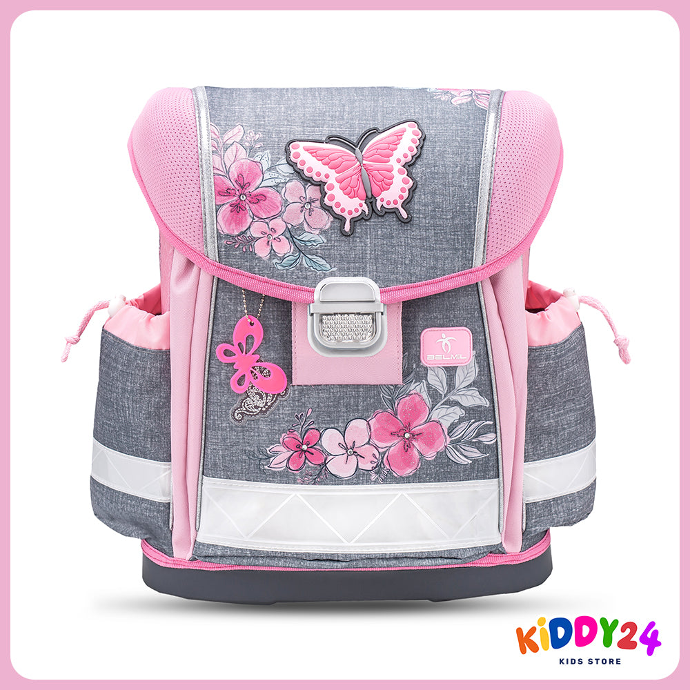 Ergonomisches Schulranzen-Set für Mädchen – Classy Elegant (4-teilig)