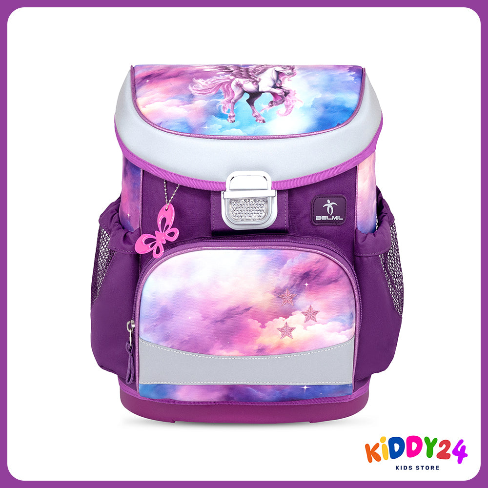 Ergonomisches Schulranzen-Set im „Pegasus“-Design – komfortables Set für Mädchen