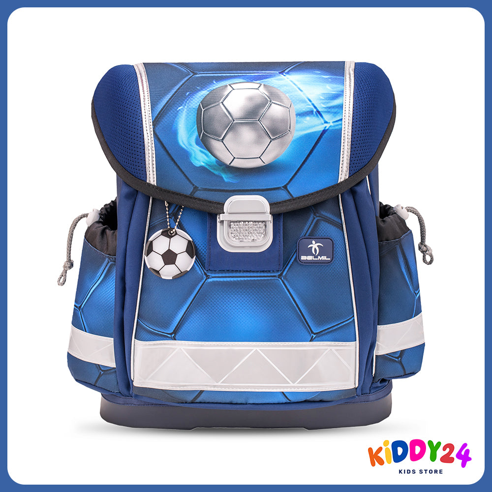 Ergonomisches Schulranzen-Set für Jungen – Football 4 (4-teilig)