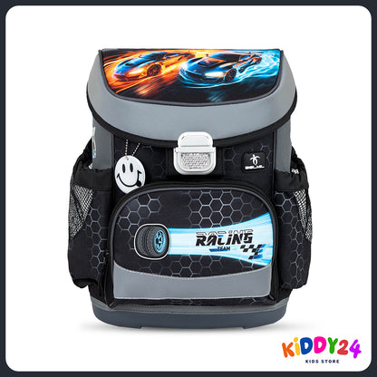 Ergonomisches Schulranzen-Set „Race It“ – Leicht, bequem & perfekt für Jungen