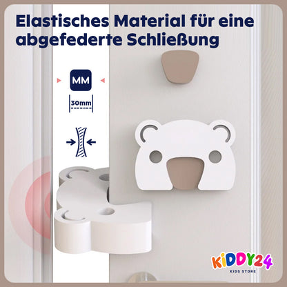 Kindersicherer Türstopper mit Bärendesign – Für alle Türarten geeignet