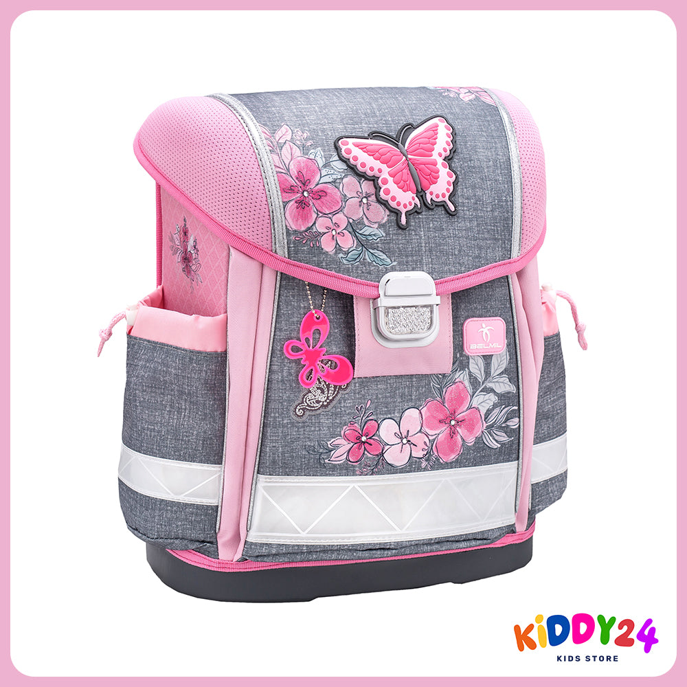 Ergonomisches Schulranzen-Set für Mädchen – Classy Elegant (4-teilig)