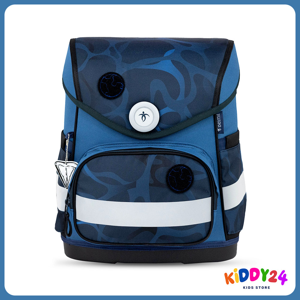 Ergonomisches Schulranzen-Set für Jungen – Compact Wave Storm