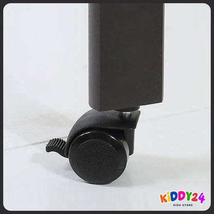 Babybettchenrolle 4er-Set Schwarz – Sicherer Halt & Eleganz fürs Kinderbett