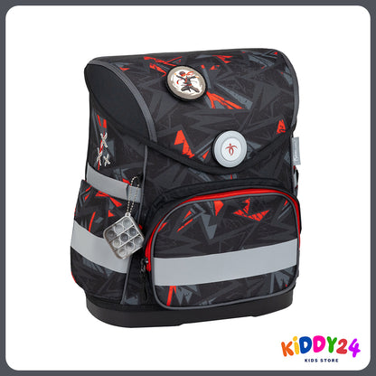 Ergonomisches 5-teiliges Schulranzen-Set für Jungen – Ninja Design