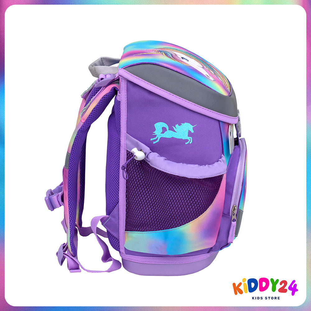 Ergonomisches Schulranzen-Set im „Rainbow Color“-Design – komfortables Set für Mädchen