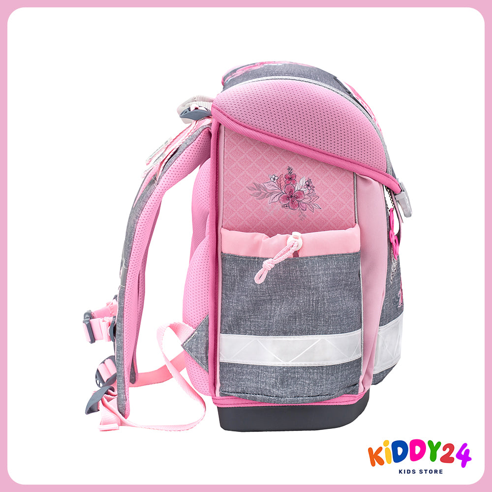 Ergonomisches Schulranzen-Set für Mädchen – Classy Elegant (4-teilig)