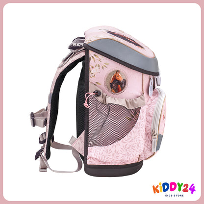 Schulranzen-Set „Horse Chestnut“ – ergonomisch, superleicht & perfekt für kleine Pferdefans